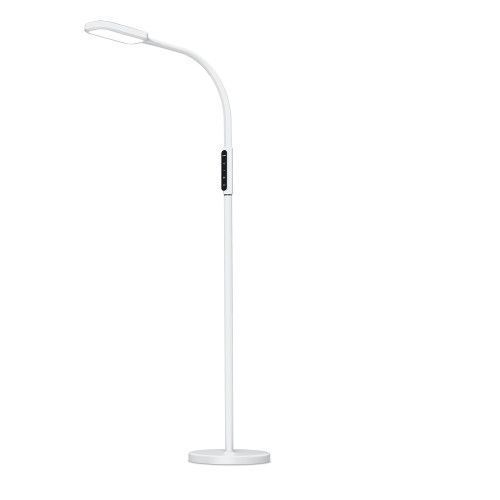 Фото LED торшер білий VIDEX TF07W 14W 3000-5500K 24857,