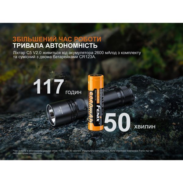 Фото Фонарь ручной Fenix C5 V2.0 C5V20,