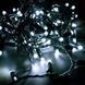 Фото Гірлянда вулична STARLIGHT бахрома білий 75LED IP44 чорний 2x0,7м 57269, вид 3,