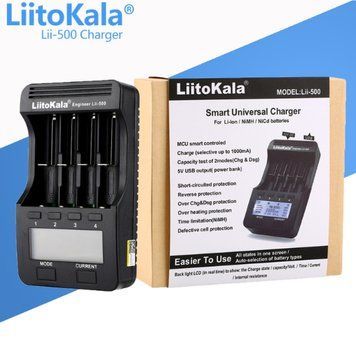 Фото Зарядний пристрій Liitokala Lii-500 EU Lii-500EU,