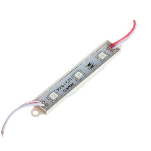 Фото Светодиодный модуль 12 V красный smd5050 3led 0.72 W IP65 1018054,