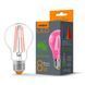Фото LED лампа VIDEX Filament A60FF 08W E27 1200K 25883, вид 1,
