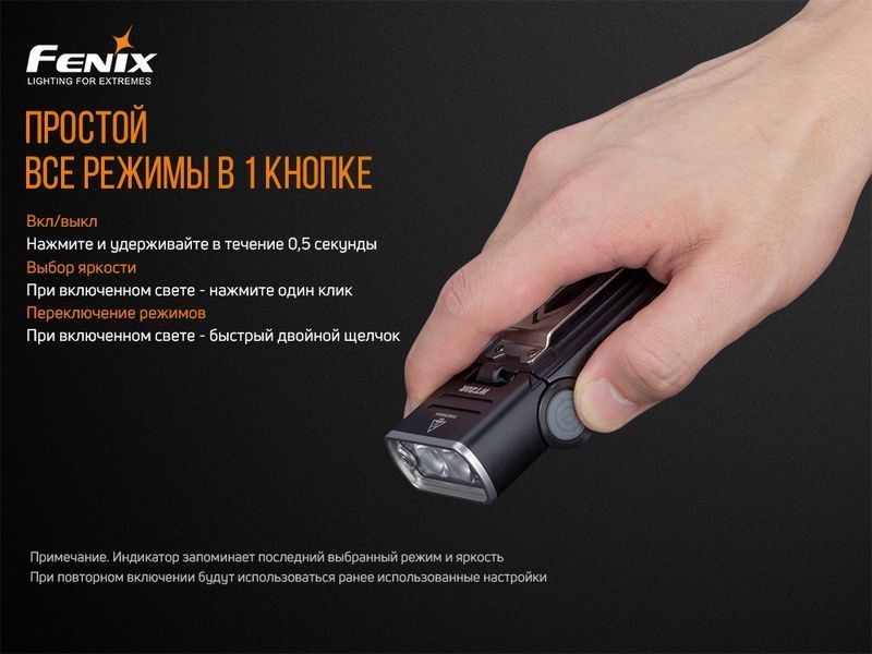 Фото Ліхтар ручний Fenix WT20R WT20R,
