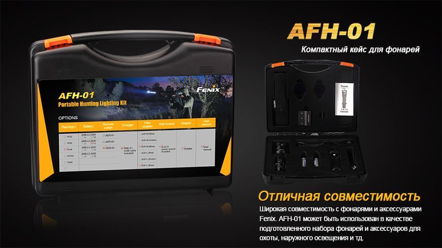 Фото Кейс для фонарей AFH-01 AFH-01,