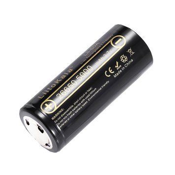 Фото Акумулятор Liitokala Lii-50A-JT 5000 mAh 20A 26650 Li-ion Lii-50A-JT,