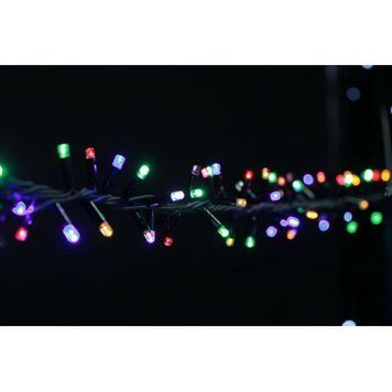 Фото Гірлянда вулична LUMION магічна нитка &laquo;Magic String Light&raquo; Flicker 240LED 230V IP44 чорний / Multi Color (RGB) 5м 2102-DЕ,