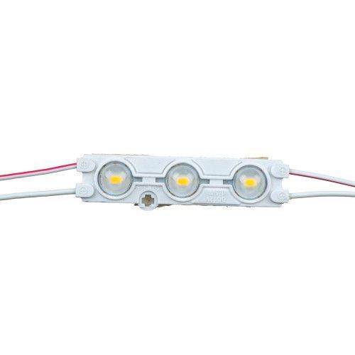 Фото Светодиодный модуль 12V белый теплый smd5730 3led 1.5 W IP65 1018041,
