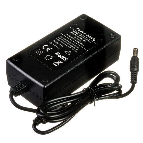 Фото Led блок питания 12V 8.3A 100Вт со штекером и кабелем питания 1013438,