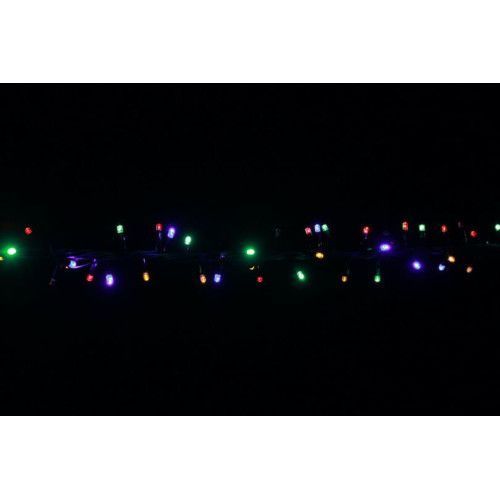 Фото Гирлянда уличная LUMION магическая нить Magic String Light Flicker 240LED 230V IP44 черный / Multi Color (RGB) 5м 2102-DЕ,