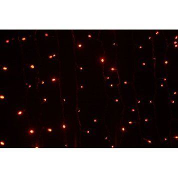 Фото Гірлянда вулична LUMION штора 288LED 230V IP44 білий / червоний 1,5x1m 4018696,