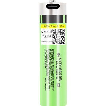 Фото Аккумулятор LiitoKala Lii-USB-34B 18650 3400mah Lii-USB-34B,