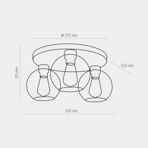 Фото Люстра TK-Lighting cubus graphite 2776 2776,