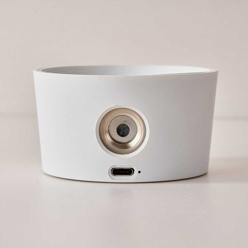 Фото Настільна лампа LED TOUCH WH, 4W 3000-6000K, дімер, Type-C, з акум. 2500 mAh, біла, HOPFEN 5269,