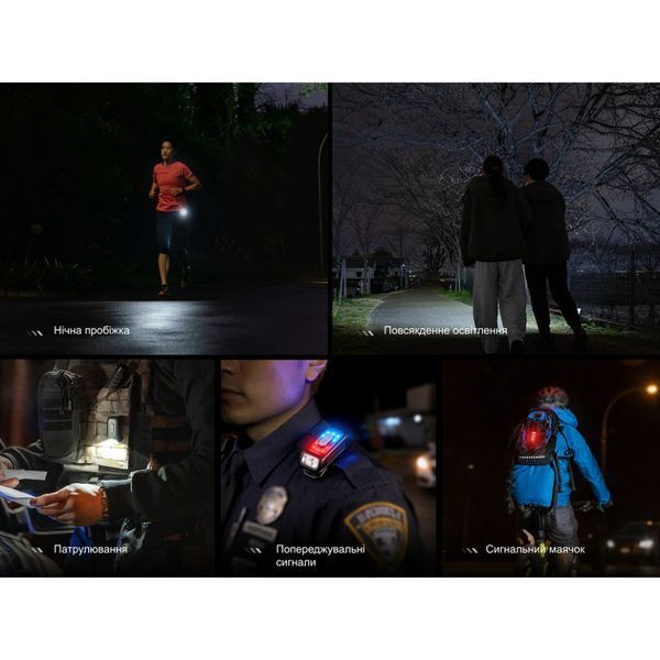 Фото Фонарь с клипсой Fenix E04R, белый E04RW,