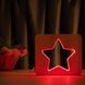 Фото Світильник нічник ArtEco Light з дерева LED "Зірка" з пультом та регулюванням кольору, RGB 1021473, вид 2,