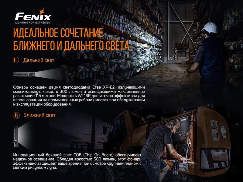 Фото Мультиліхтар Fenix WT16R WT16R,