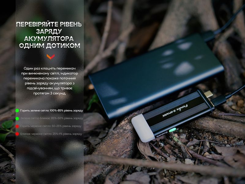 Фото Ліхтар ручний Fenix E-SPARK E-SPARK,