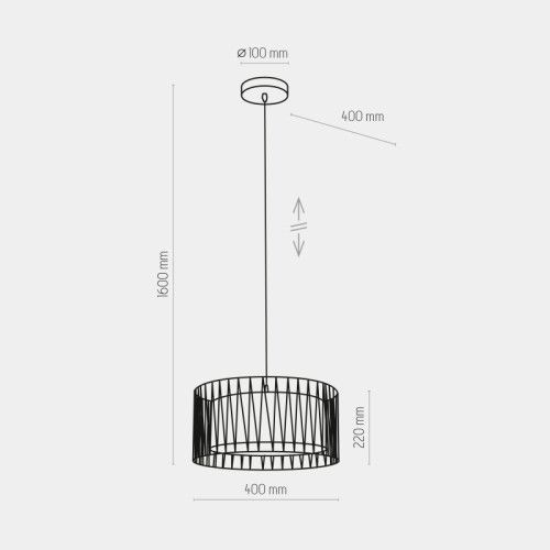 Фото Люстра подвесная TK-Lighting harmony black 1654 черный 1654,