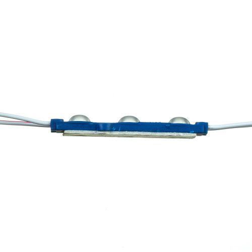 Фото Світлодіодний модуль 12V синій smd5730 3led 1.5 W IP65 1018042,