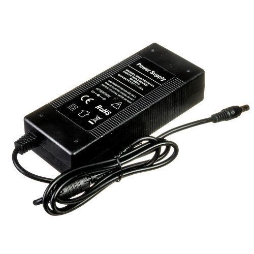 Фото Led блок питания 12V 10А 120Вт со штекером и кабелем питания 1013368,