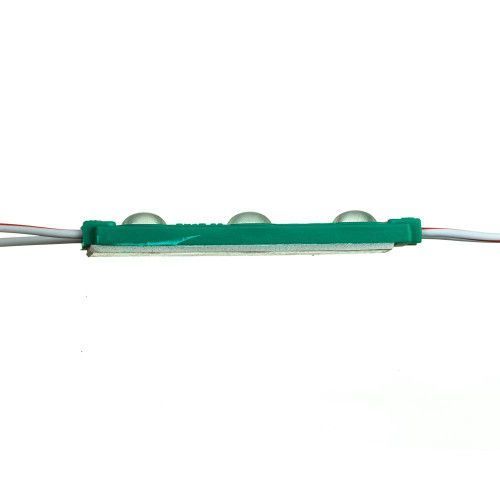 Фото Світлодіодний модуль 12V зелений smd5730 3led 1.5 W IP65 1018043,