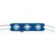 Фото Світлодіодний модуль 12V синій smd5730 3led 1.5 W IP65 1018042, вид 2,
