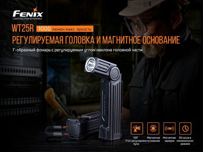 Фото Ліхтар ручний Fenix WT25R WT25R,