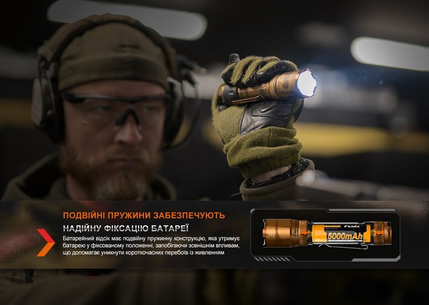 Фото Фонарь тактический Fenix TK20R UE, песочный TK20RUEtan,
