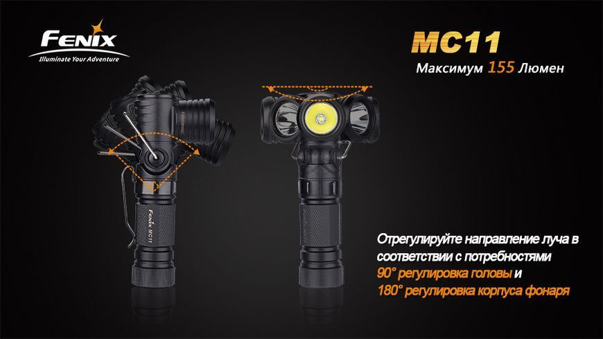 Фото Ліхтар ручний Fenix MC11 XP-G2 R5 MC11XPG2R5,