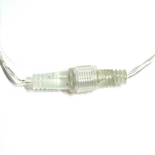 Фото Гирлянда уличная STARLIGHT линейная белый Flash 100LED IP44 прозрачный 5м 57272,
