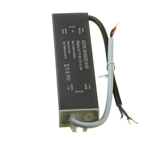 Фото Led блок питания 12V (герметичный) 4.16А 50Вт AVT 1019873,