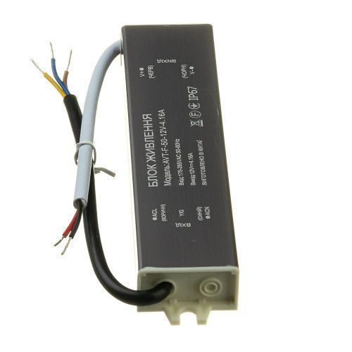 Фото Led блок питания 12V (герметичный) 4.16А 50Вт AVT 1019873,