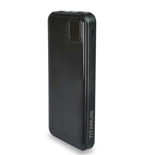 Фото Повербанк 10000mAh TITANUM WQ55 22.5W Black 28288,