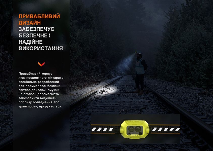 Фото Ліхтар налобний Fenix WH23R з безконтактним датчиком WH23R,