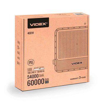 Фото LED прожектор VIDEX PREMIUM F2 400W 5000K 220V 28448,