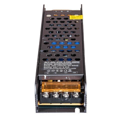 Фото Led блок питания 24V 8,33А 200Вт IP20 AVT 1021019,