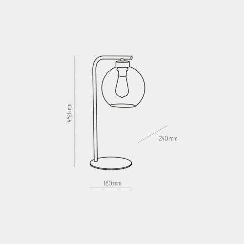 Фото Настільна лампа TK-Lighting cubus graphite 5102 5102,