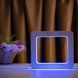 Фото Светильник ночника ArtEco Light с дерева LED "Квадрат" с пультом и регулировкой цвета, RGB 1021448, вид 4,
