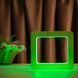 Фото Светильник ночника ArtEco Light с дерева LED "Квадрат" с пультом и регулировкой цвета, RGB 1021448, вид 3,