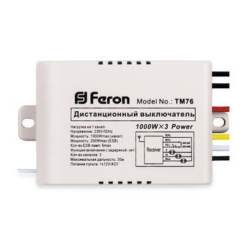 Фото Дистанційний вимикач Feron TM76 23345,