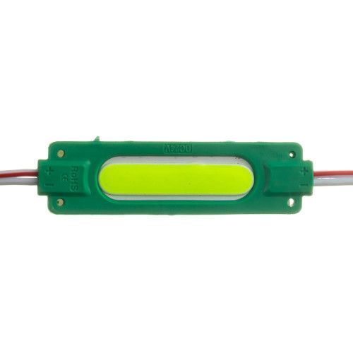 Фото Світлодіодний модуль 24 V зелений COB 1led 2W IP65 1018567,