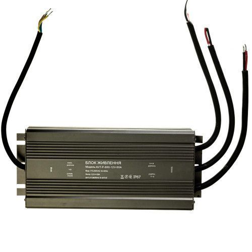 Фото Led блок питания 12V (герметичный) 50А 600Вт AVT 1019882,