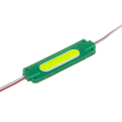 Фото Світлодіодний модуль 24 V зелений COB 1led 2W IP65 1018567,