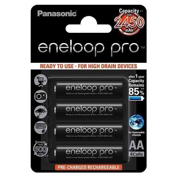 Фото Акумулятор Panasonic Eneloop AA 2450mAh Ni-MH 1 шт Panasonic2450,