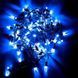 Фото Гирлянда уличная STARLIGHT линейная синий 100LED IP44 черный 5м 57276, вид 1,