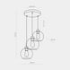 Фото Люстра TK-Lighting cubus graphite 3 2832 2832, вид 2,