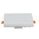 Фото Світлодіодний світильник точковий 12 Вт квадратний 5000К IP20 Ester 1019334, вид 2,