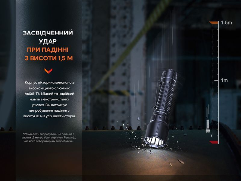 Фото Ліхтар професіональний Fenix WF26R з магнітною зарядкою WF26R,