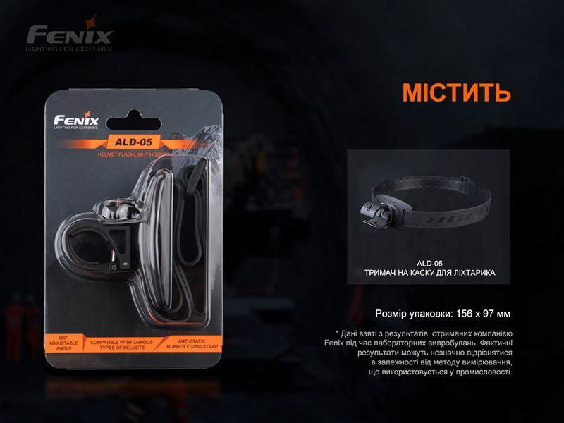 Фото Универсальный крепеж на шлем с повязкой Fenix ALD-05 ALD-05,