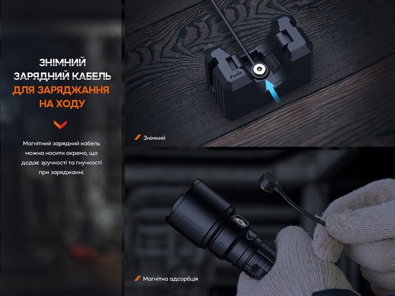 Фото Ліхтар професіональний Fenix WF26R з магнітною зарядкою WF26R,